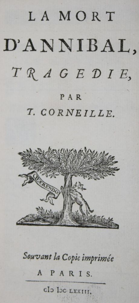 Große Abbildung Nr.1: 135-692 Corneille,T.: (Film - Theater - Tanz)