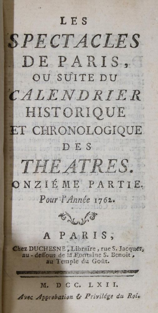 Große Abbildung Nr.1: 135-701 Spectacles de Paris, Les,: (Film - Theater - Tanz)