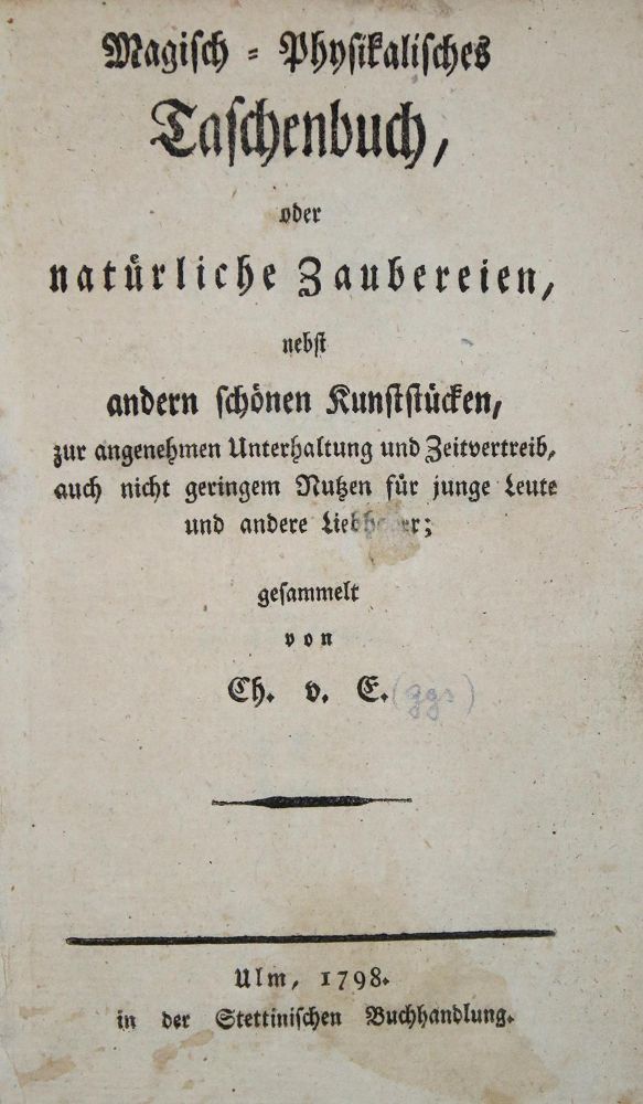 Große Abbildung Nr.1: 135-711 (Eggs,Ch.v.).: (Grenzwissenschaften und Okkultismus)