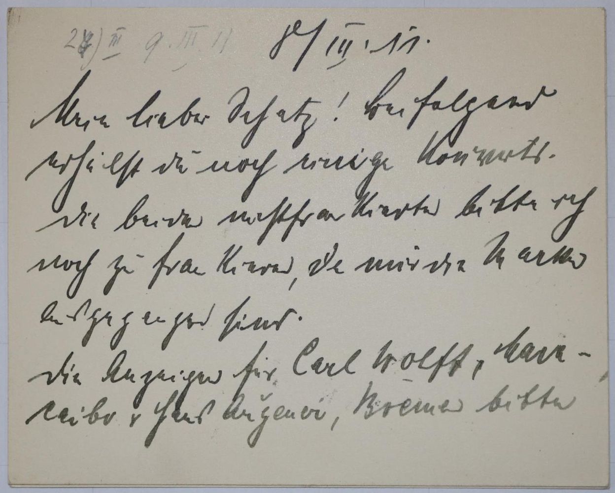 Große Abbildung Nr.2: 135-722 Konvolut: (Handschriften)