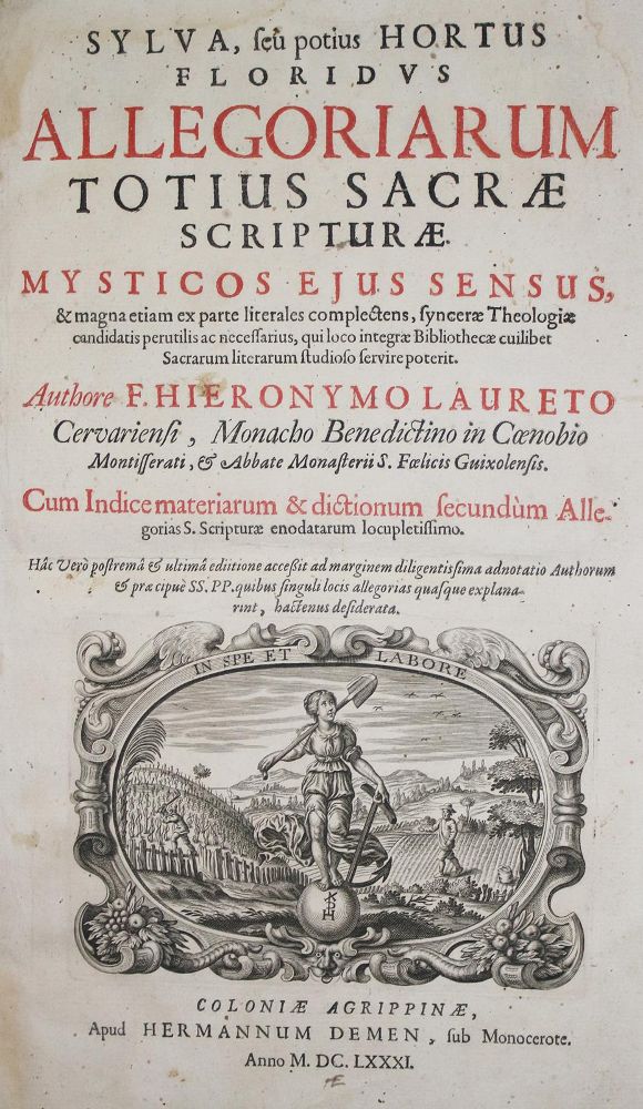 Große Abbildung Nr.1: 135-75 Lauretus,H.: (Bibeln)
