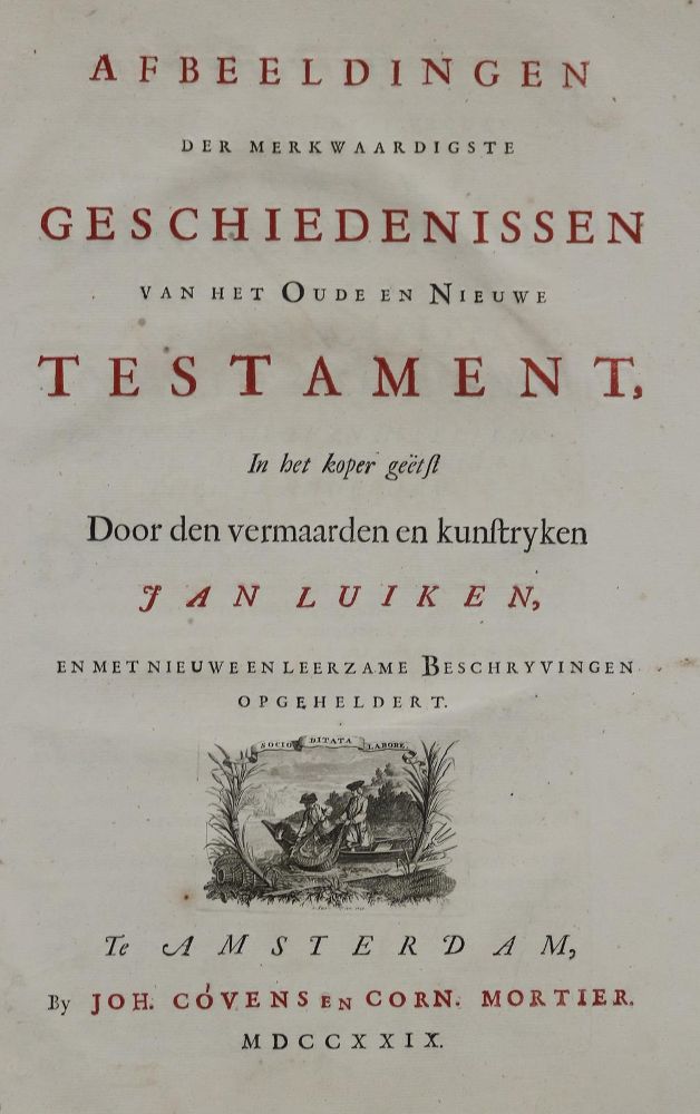 Große Abbildung Nr.4: 135-77 Luyken,J.: (Bibeln)
