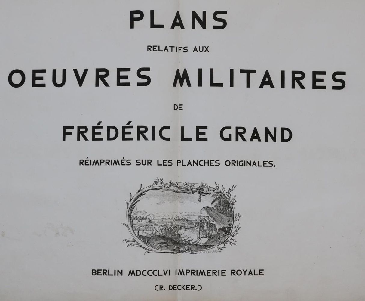 Große Abbildung Nr.1: 135-820 Plans: (Militaria)
