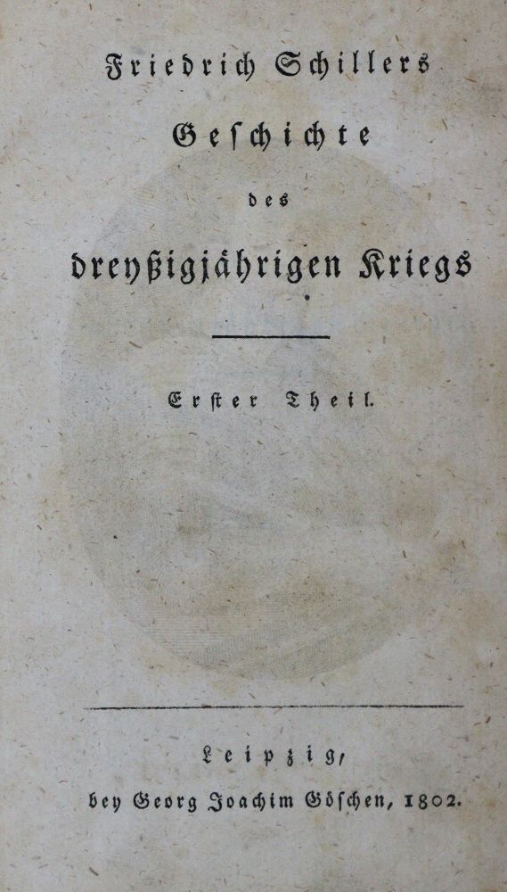 Große Abbildung Nr.1: 135-826 Schiller,F.v.: (Militaria)