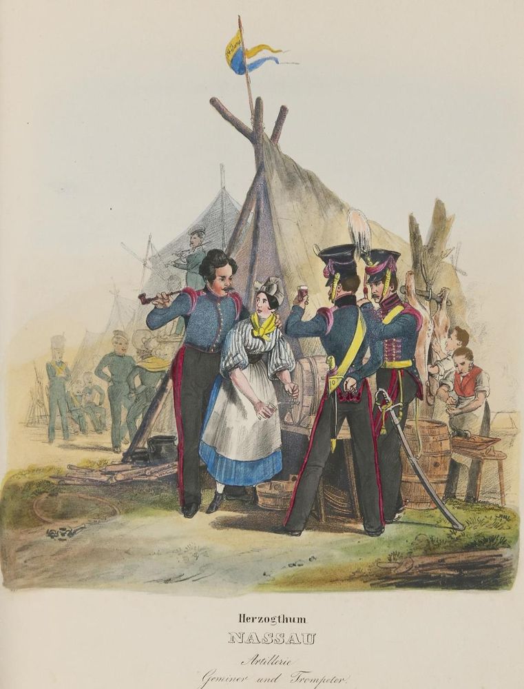 Große Abbildung Nr.2: 135-831 (Eckert,H.A. u. H.M.D.Monten).: (Militaria, Uniformen)