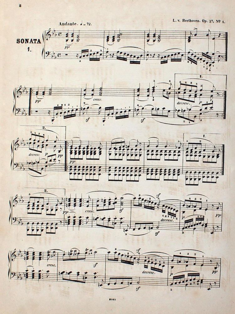 Große Abbildung Nr.2: 135-836 Beethoven,L.v.: (Musik)
