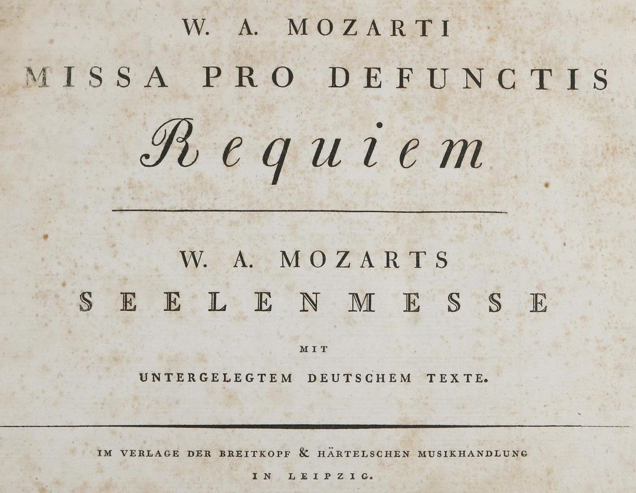 Große Abbildung Nr.1: 135-849 Mozart,W.A.: (Musik)