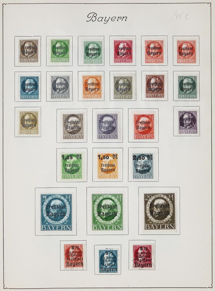 Große Abbildung Nr.2: 135-868 Briefmarkensammlung: (Philatelie)