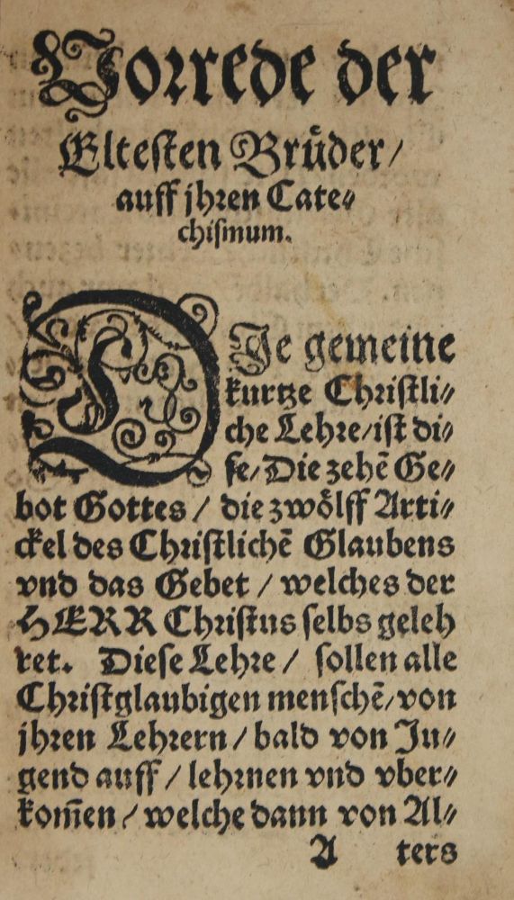 Große Abbildung Nr.1: 135-88 Gyrck,J.: (Böhmische Brüder)