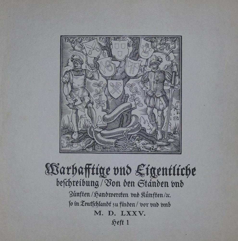 Große Abbildung Nr.1: 135-880 Warhafftige und Eigentliche: (Sammelbilderalben)