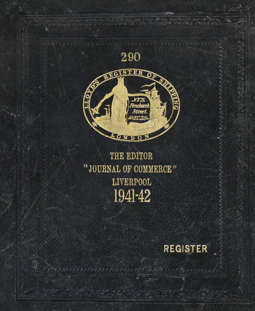 Große Abbildung Nr.2: 135-884 Lloyd's Register of Shipping.: (Seewesen)