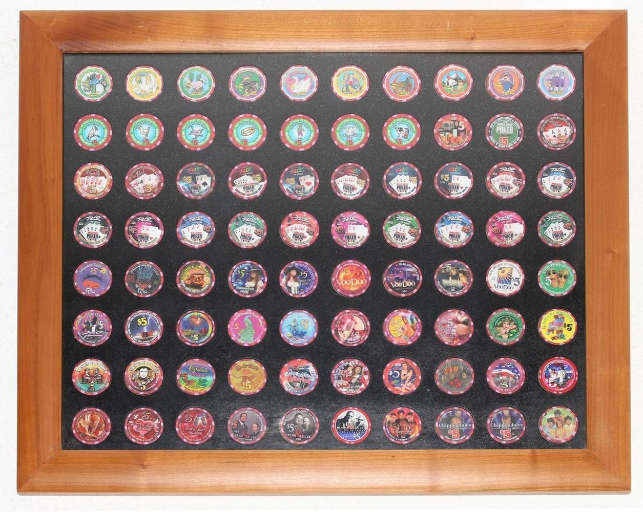 Große Abbildung Nr.16: 135-886 Jetons. (Spiele, Casino)