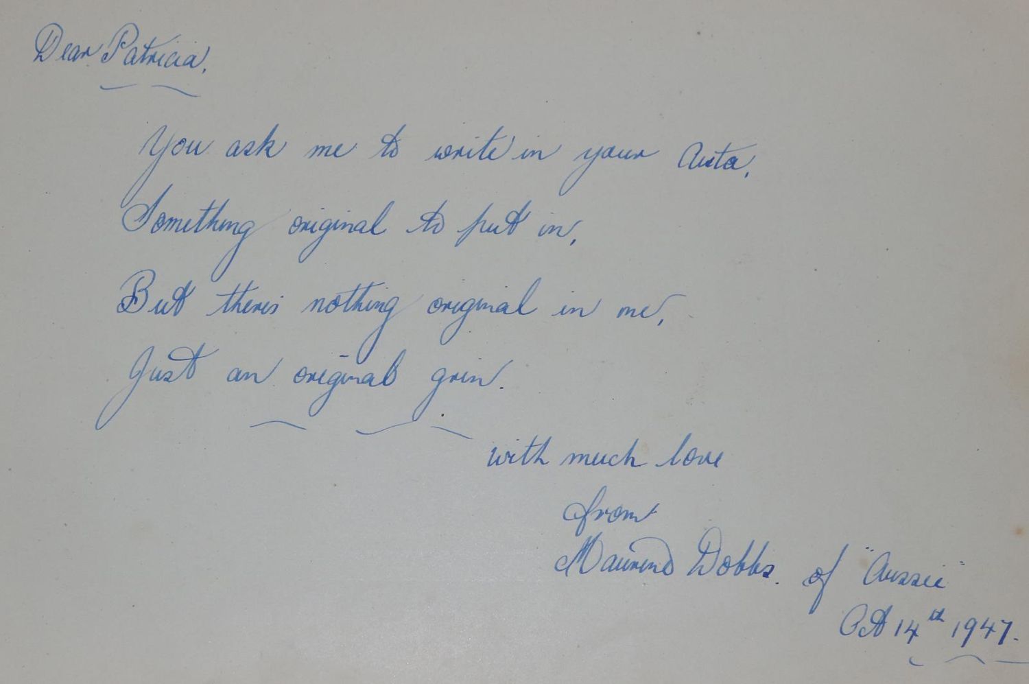 Große Abbildung Nr.2: 135-895 Autographs: (Stammbücher)