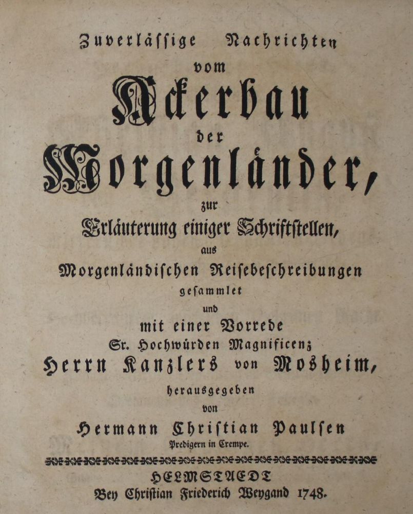 Große Abbildung Nr.1: 135-951 Paulsen,H.C.: (Land- und Forstwirtschaft, Landwirtschaft)