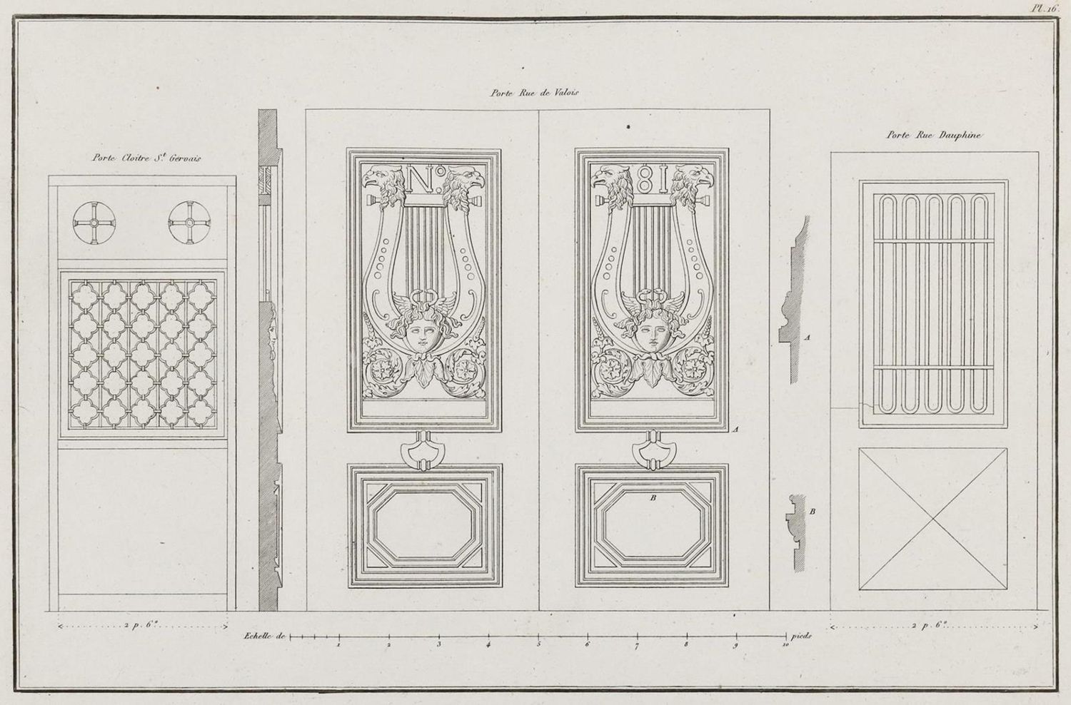 Große Abbildung Nr.1: 135-971 Thiollet,F.: (Architektur)