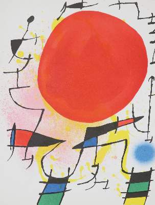 Bild Nr.1: 135-1010 Leiris,M. u. F.Mourlot.: (Miro)