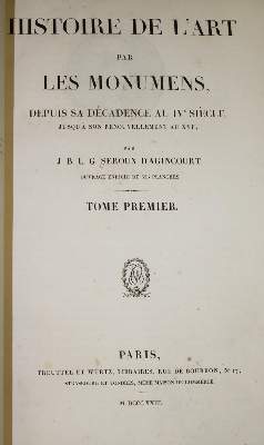 Bild Nr.1: 135-1045 Seroux d'Agincourt,J.B.L.G.: (Kunstwissenschaft)