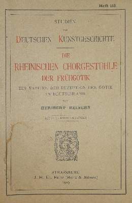 Bild Nr.1: 135-1046 Studien zur Deutschen Kunstgeschichte.: (Kunstwissenschaft)