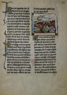 Bild Nr.1: 135-1090 Lothringische Apokalypse.: (Faksimile)
