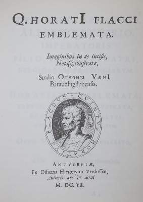 Bild Nr.1: 135-1095 Vaenius (van Veen), O. Q.: (Faksimile)