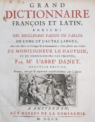 Bild Nr.1: 135-1107 Danet,(P.).: (Lexika - Wörterbücher - Sprachwissenschaften)