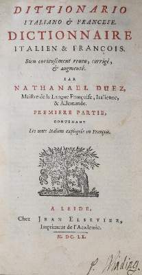 Bild Nr.1: 135-1110 Duez,N.: (Lexika - Wörterbücher - Sprachwissenschaften)