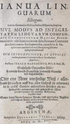 Bild Nr.1: 135-1113 Habrecht,I.: (Lexika - Wörterbücher - Sprachwissenschaften)