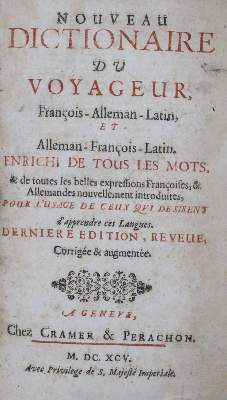 Bild Nr.1: 135-1123 Nouveau Dictionaire: (Lexika - Wörterbücher - Sprachwissenschaften)