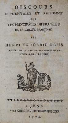 Bild Nr.1: 135-1128 Roux,H.F.: (Lexika - Wörterbücher - Sprachwissenschaften)
