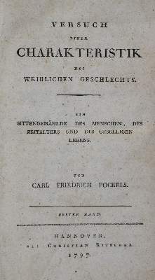 Bild Nr.2: 135-1186 Pockels,C.F.: (Kultur- und Sittengeschichte)