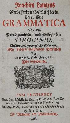Bild Nr.1: 135-1244 Lange,J.: (Pädagogik)