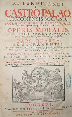 Bild Nr.1: 135-126 Castro Palao,F.de.: (Alte Drucke, Handschriften und Theologie)