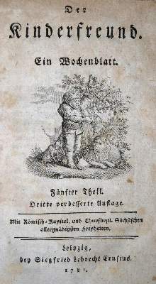 Bild Nr.1: 135-1285 (Weisse,C.F.).: (Kinder- und Jugendbücher)