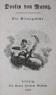 Bild Nr.1: 135-1293 (Alxinger,J.B.v.).: (Literatur und illustrierte Bücher bis 19.Jahrhundert)