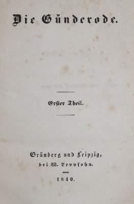 Bild Nr.1: 135-1300 (Arnim,B.v.).: (Literatur und illustrierte Bücher bis 19.Jahrhundert)