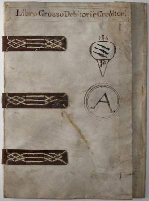 Bild Nr.2: 135-1339 Zwei Großfolio-Einbände: (Einband)