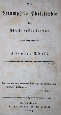 Bild Nr.1: 135-1346 (Starck,J.A.v.).: (Freimaurerei)