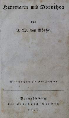 Bild Nr.2: 135-1355 (Goethe,J.W.v.).: (Literatur und illustrierte Bücher bis 19.Jahrhundert)