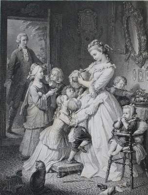 Bild Nr.1: 135-1359 Kaulbach,W.v.: (Goethe)