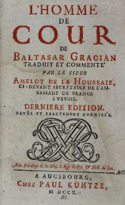 Bild Nr.1: 135-1367 Gracian y Morales,B.: (Literatur und illustrierte Bücher bis 19.Jahrhundert)