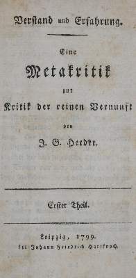 Bild Nr.1: 135-1375 Herder,J.G.: (Literatur und illustrierte Bücher bis 19.Jahrhundert)