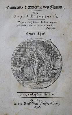 Bild Nr.1: 135-1398 Lafontaine,A.: (Literatur und illustrierte Bücher bis 19.Jahrhundert)