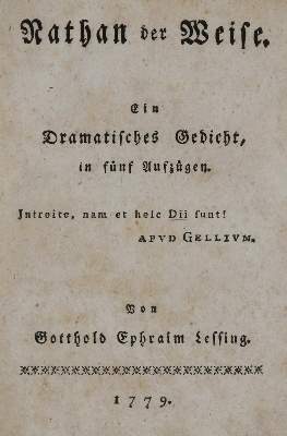 Bild Nr.1: 135-1402 Lessing,G.E.: (Literatur und illustrierte Bücher bis 19.Jahrhundert)