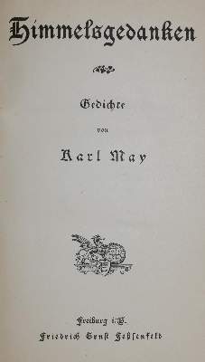 Bild Nr.1: 135-1425 May,K.: (Literatur und illustrierte Bücher bis 19.Jahrhundert)
