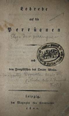 Bild Nr.1: 135-1441 (Müller,K.L.M.): (Literatur und illustrierte Bücher bis 19.Jahrhundert)