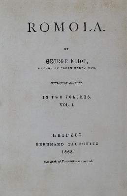 Bild Nr.3: 135-1452 Eliot,G. (d.i. M.A.Evans).: (Photographie)