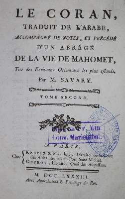 Bild Nr.1: 135-146 Coran, Le,: (Alte Drucke, Handschriften und Theologie)