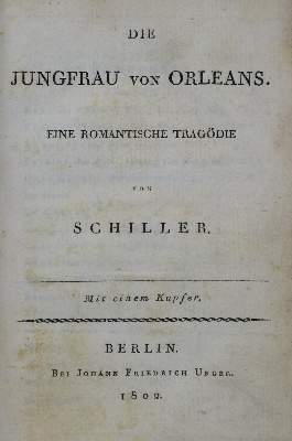 Bild Nr.2: 135-1471 Schiller,(F.)v.: (Literatur und illustrierte Bücher bis 19.Jahrhundert)