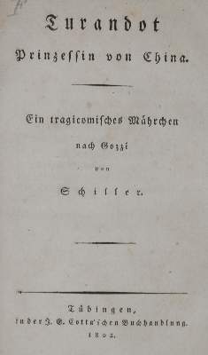 Bild Nr.1: 135-1472 Schiller,(F.)v.: (Literatur und illustrierte Bücher bis 19.Jahrhundert)
