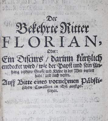 Bild Nr.1: 135-1481 (Schupp,J.B.).: (Literatur und illustrierte Bücher bis 19.Jahrhundert)
